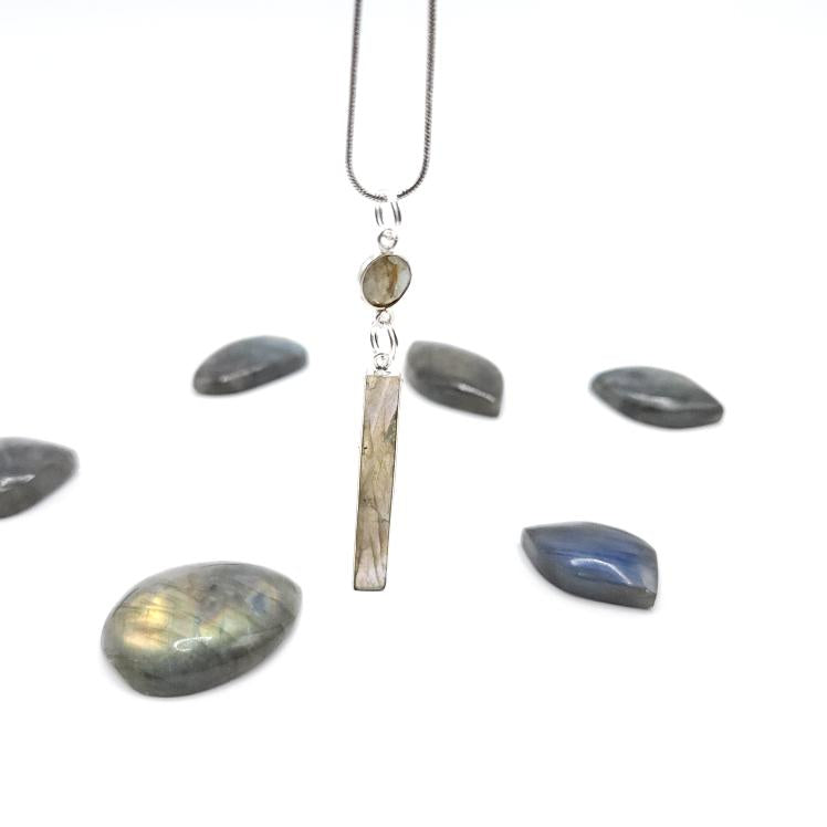 Sterling Silver Labradorite Pendant - Limitless potential | Awareness | Light