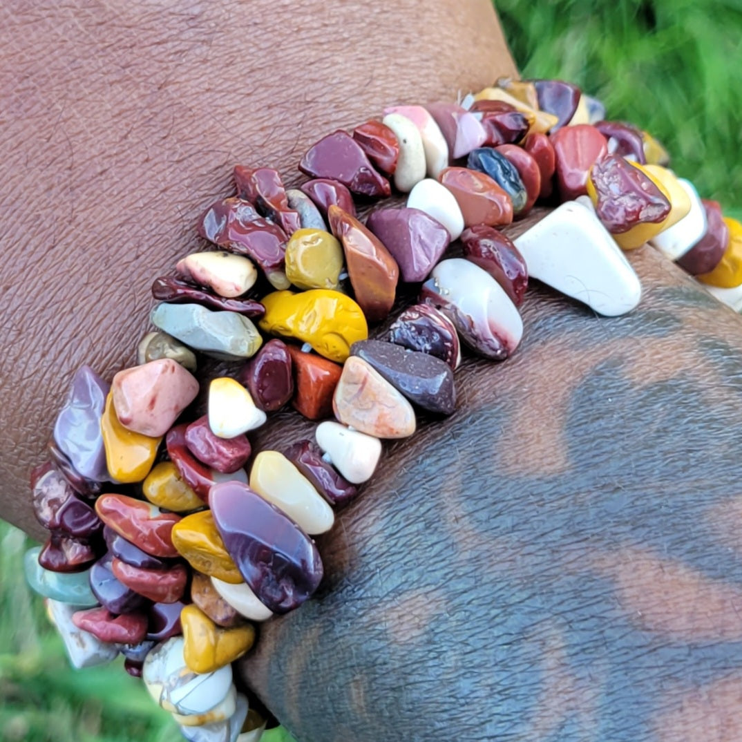 Crystal Chip Braclets