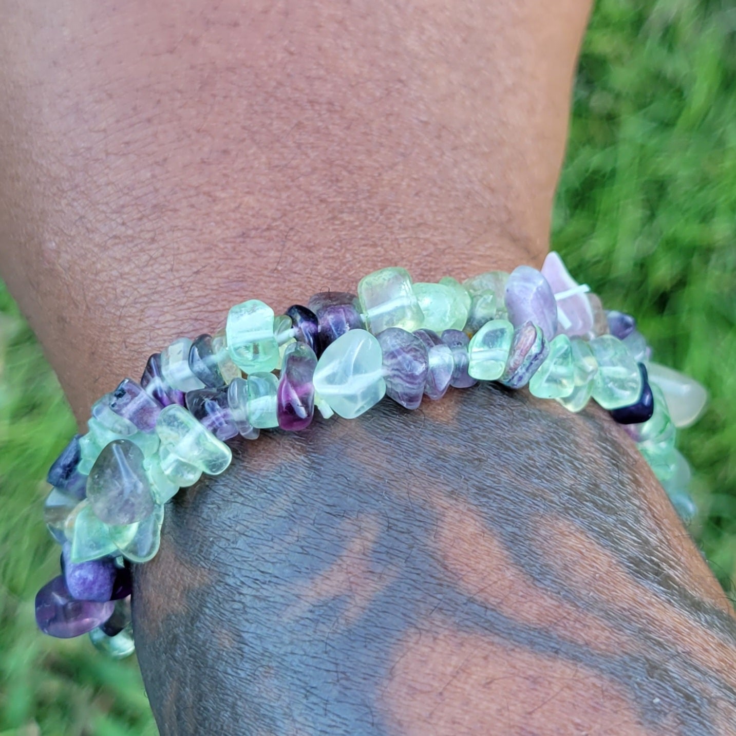 Crystal Chip Braclets