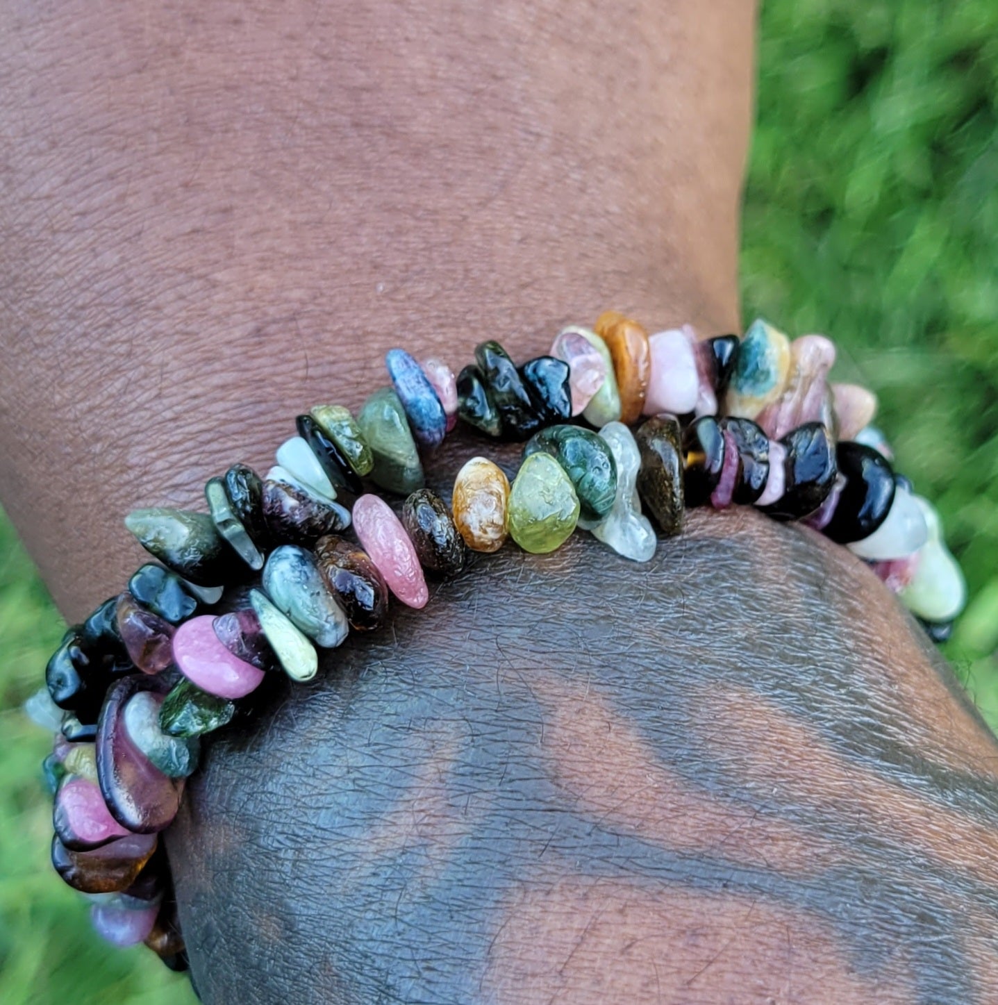 Crystal Chip Braclets