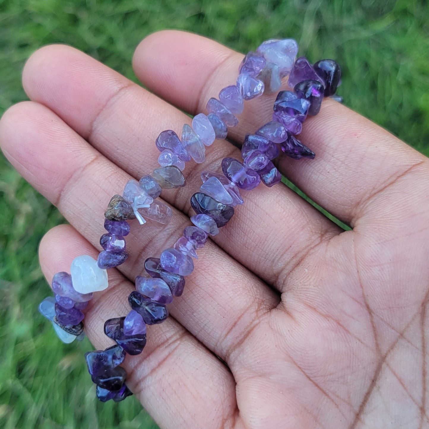 Crystal Chip Braclets
