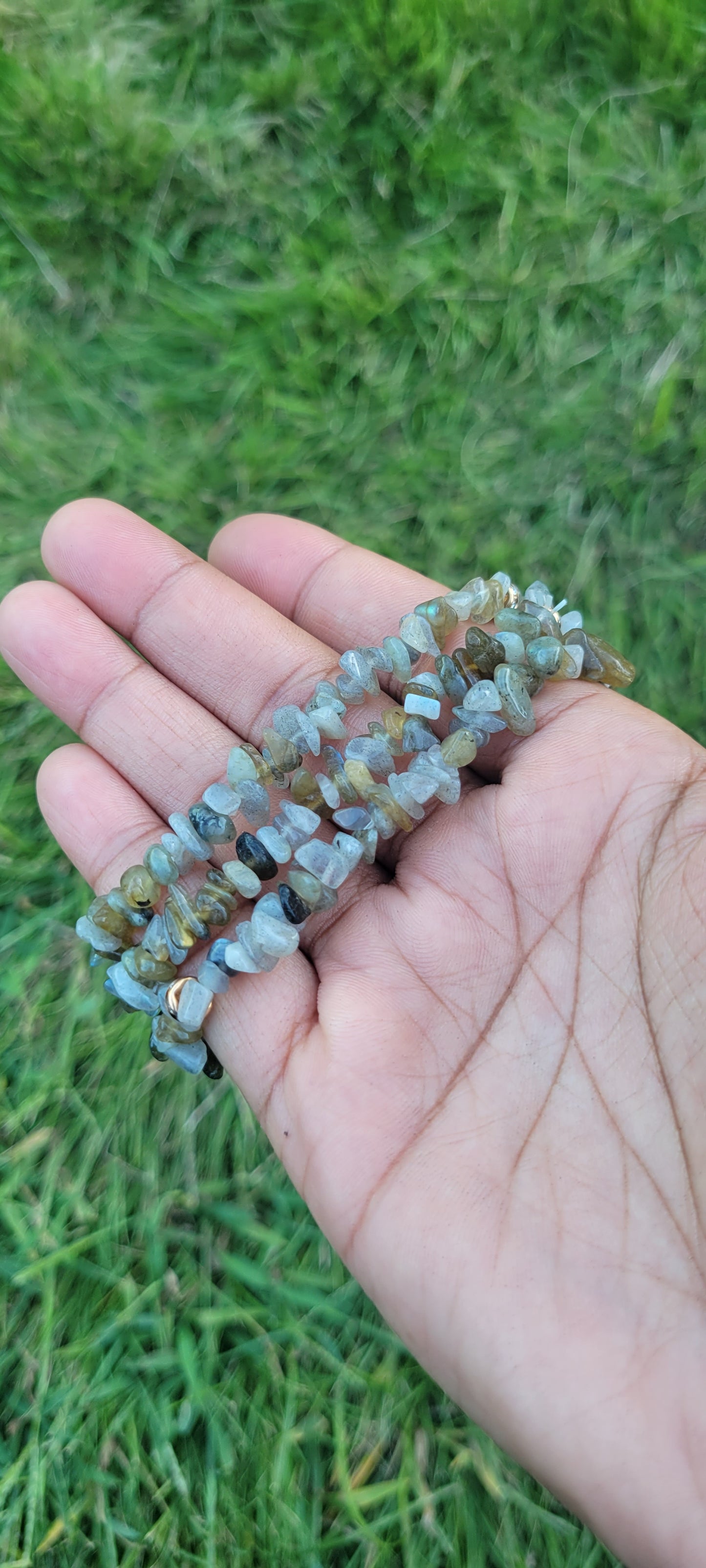 Crystal Chip Braclets