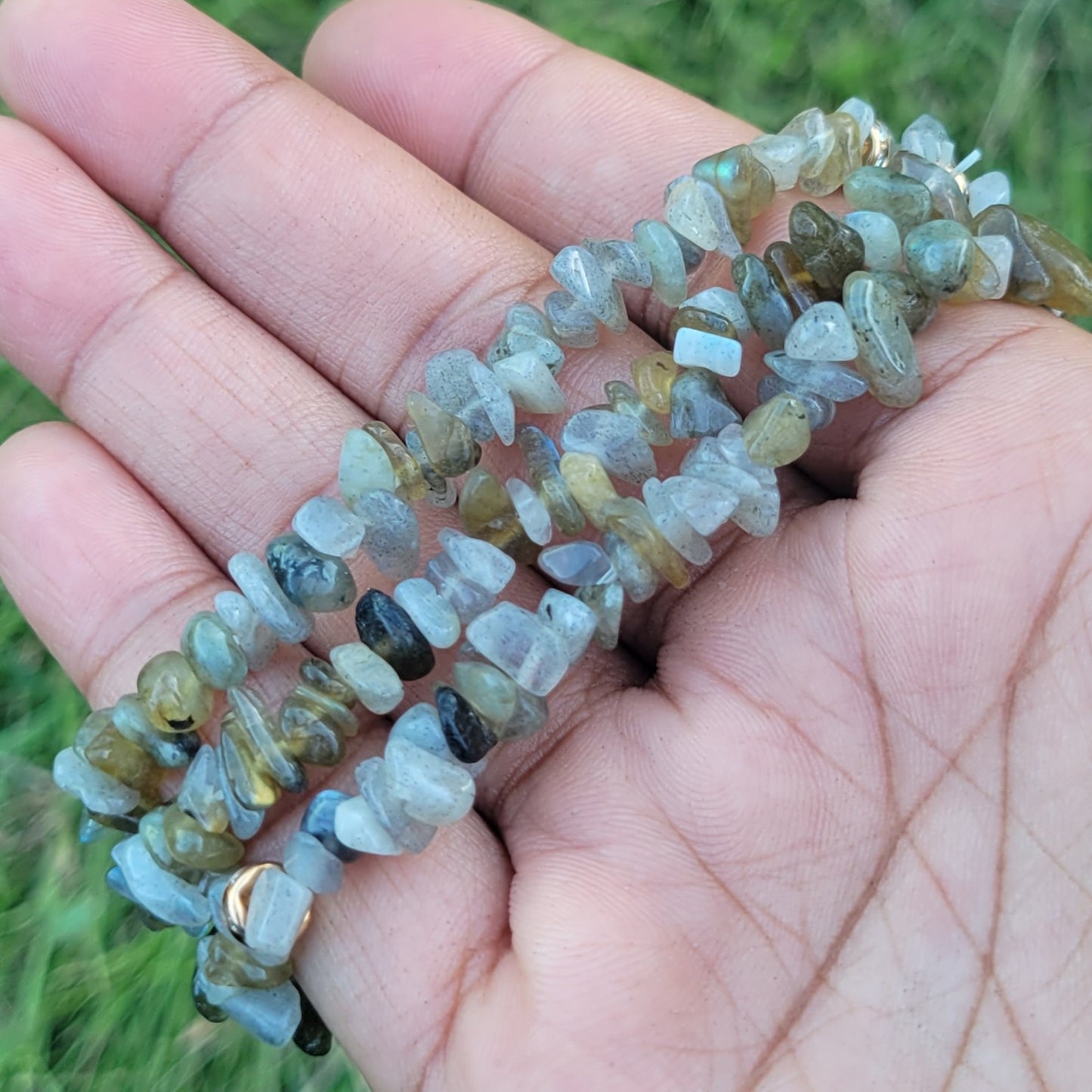 Crystal Chip Braclets