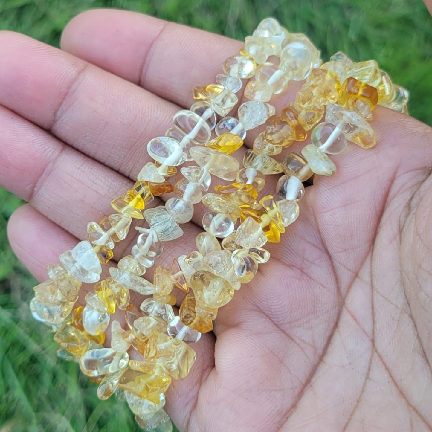 Crystal Chip Braclets