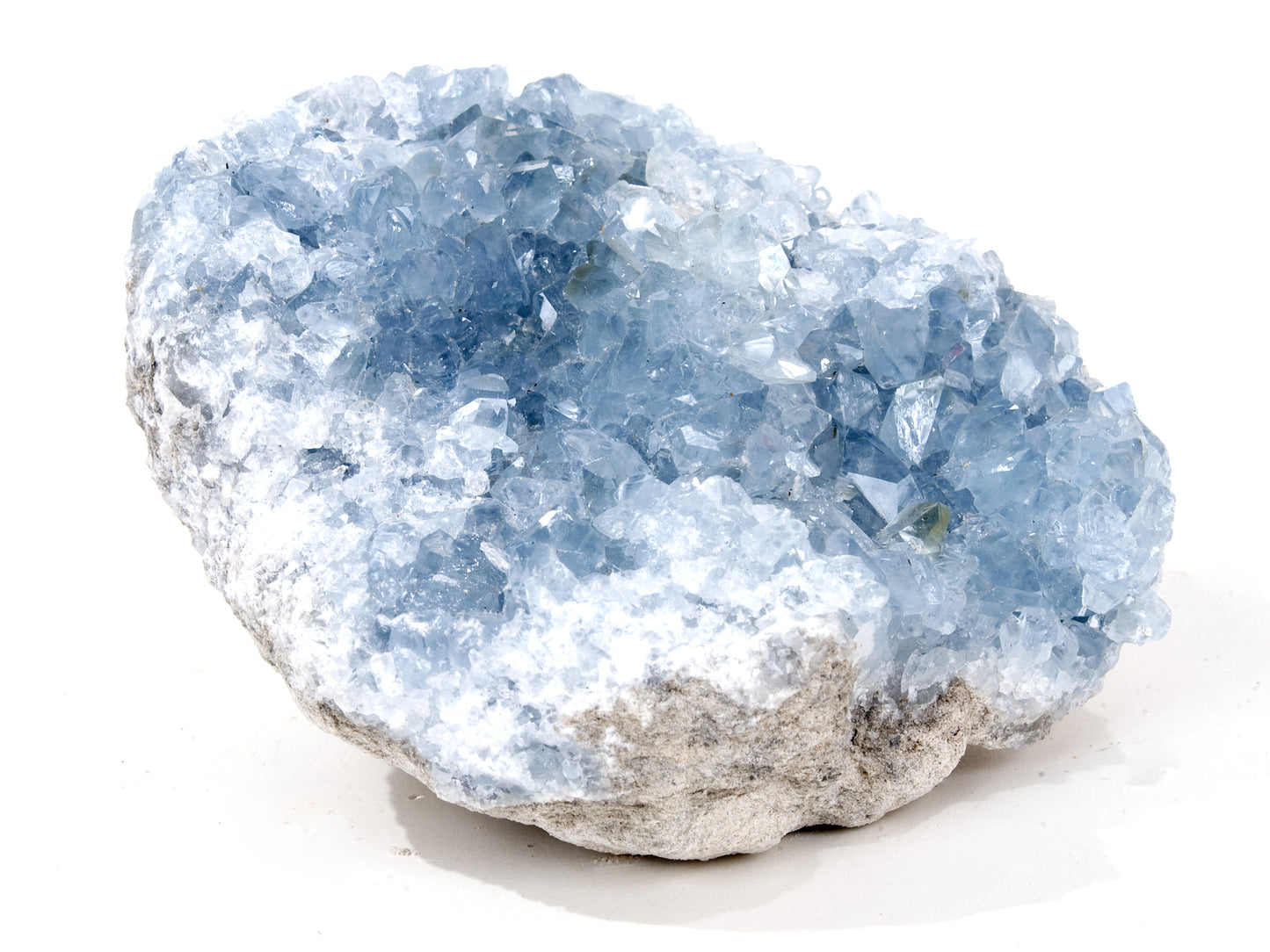 Celestite Clusters-overcoming paranoia/fear | ancestral communication| balances appetite & encourages weight loss