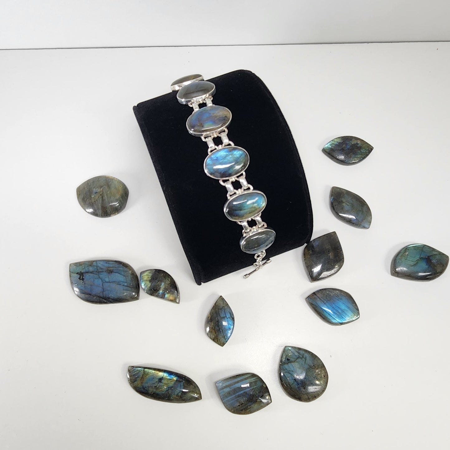 Sterling Silver Labradorite Bracelet- Limitless potential | Awareness | Light