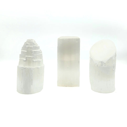Selenite Lamps - Cleansing & charging other crystals | Helps with skeletal issues | Anxiety & Worry |Clarity of mind |Awareness of self