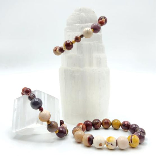 Mook Jasper Beaded Bracelet – Grounding | Vitality | Inner Wisdom