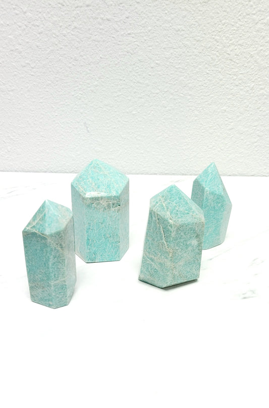 Amazonite Towers- Luck | Hope | Optimism