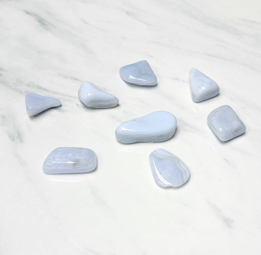 Blue Lace Agate- Calming | Clarity | Communication