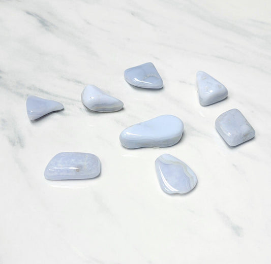 Blue Lace Agate- Calming | Clarity | Communication