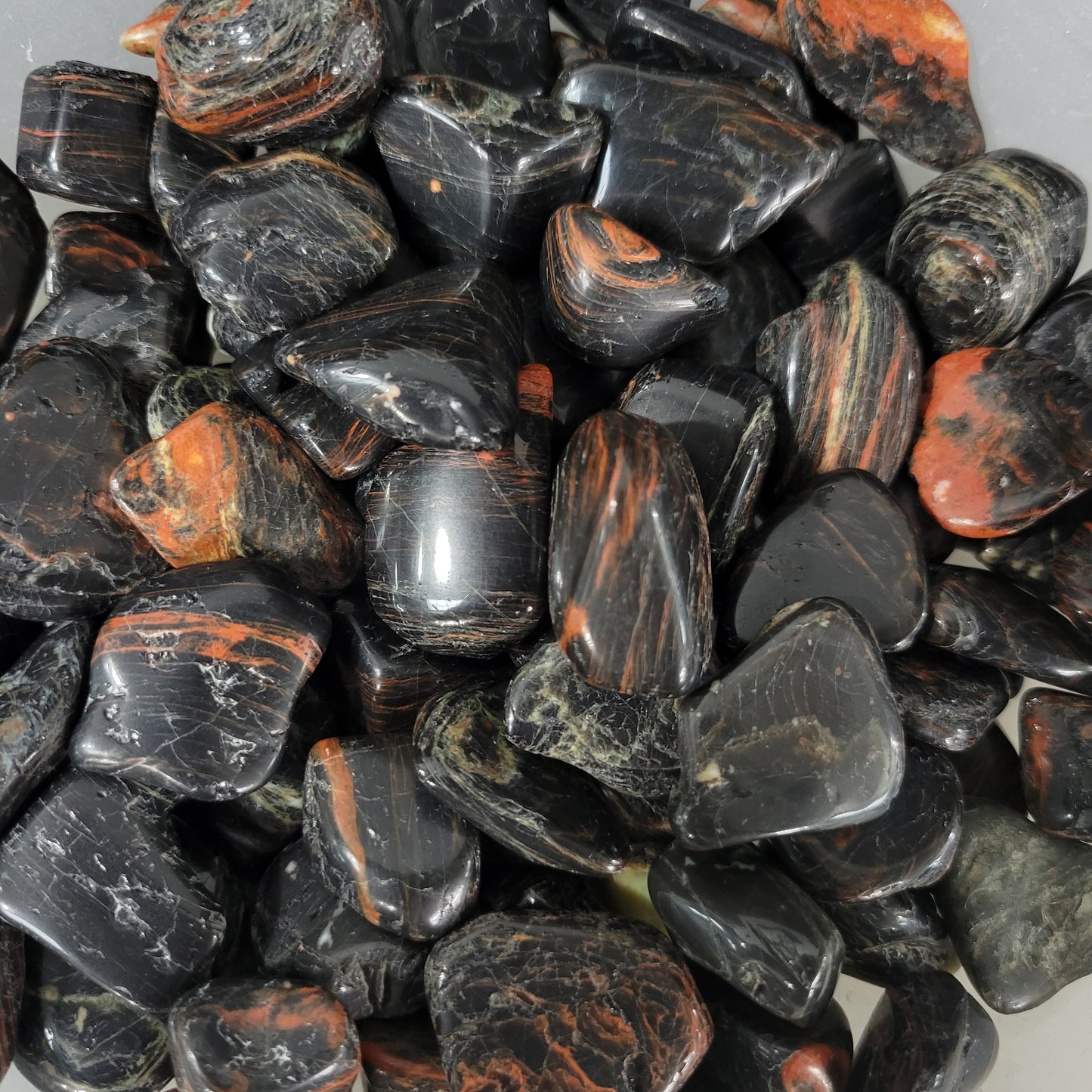 Black Tourmaline W/ Red Hematite - Protection | Security | Removing negativity