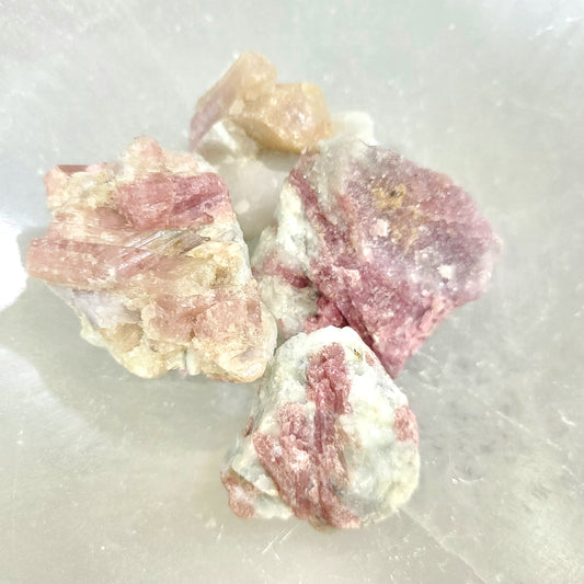 Raw Pink Tourmaline