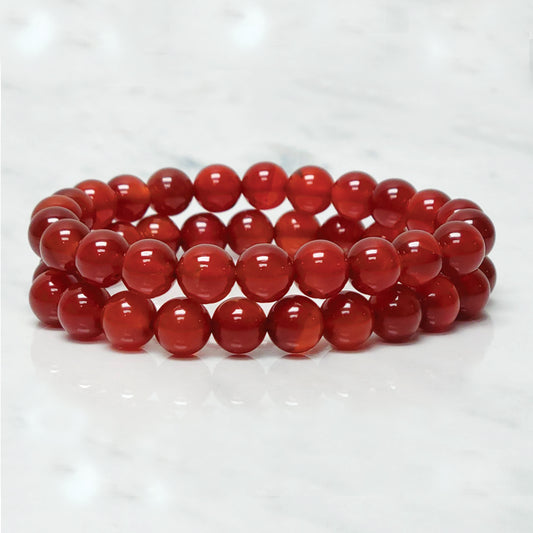 Carnelian Bracelet. -Courage | Vitality | Confidence