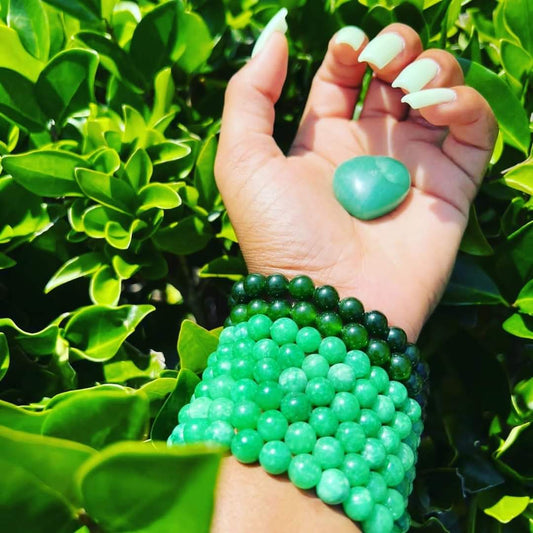 Jade Bracelets-Eliminates fear |Decision making | Balances emotions| Peace | Abundance