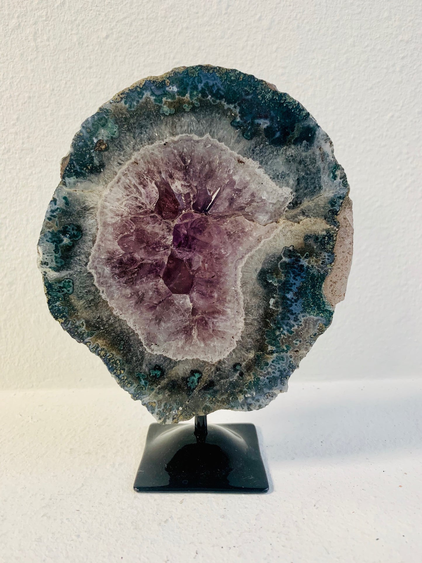 Amethyst Geode Slice w/Stand- Peace | Intuition | Harmony