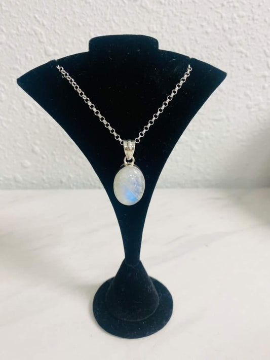 Moonstone Pendant- Self discovery | Hormonal balance | Releases frustrations