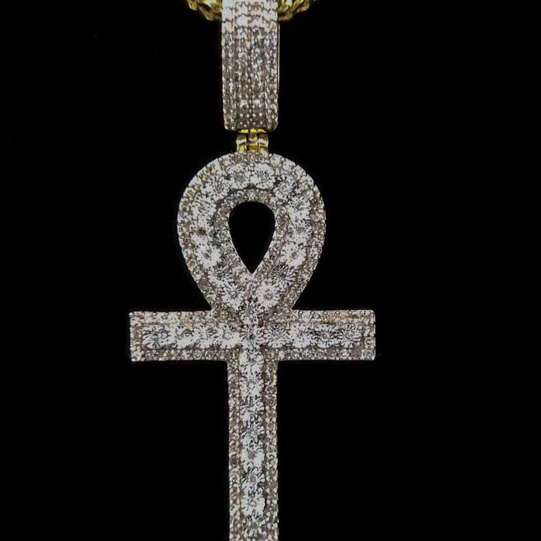 Diamond Ankh Pendant
