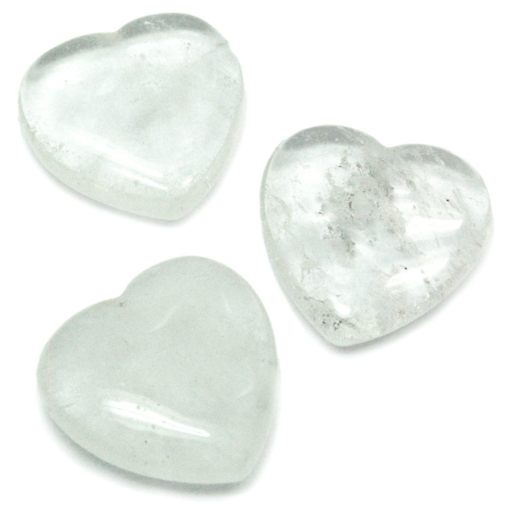 Clear Quartz Hearts- Manifestation | Meditation | Evaluation