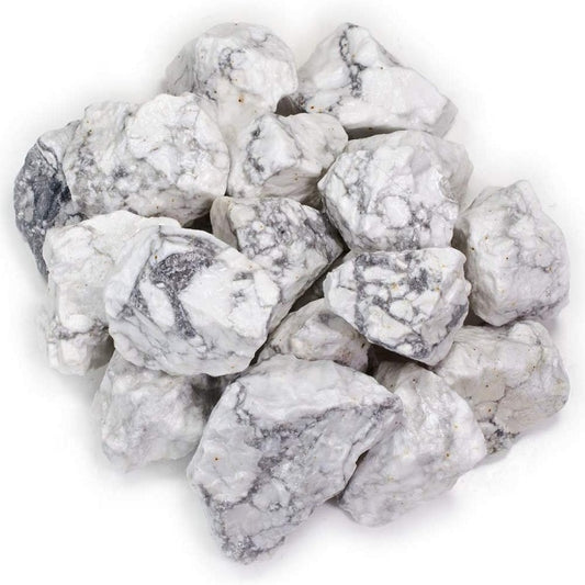 Raw Howlite- Letting go of baggage | Eases stress | Soothes anxiety