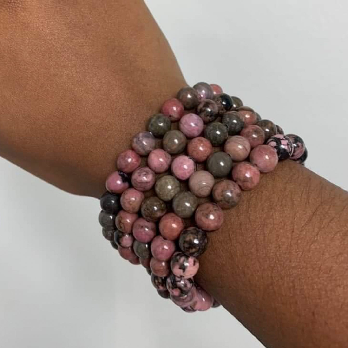 Rhodonite Bracelet - Compassion | Love | Generosity | Discovering and developing hidden talents