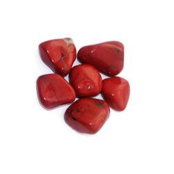 Red Jasper Tumbled Stones- Stabilizes energy | Strength and vitality | Release of shame or guilt around sexual issues