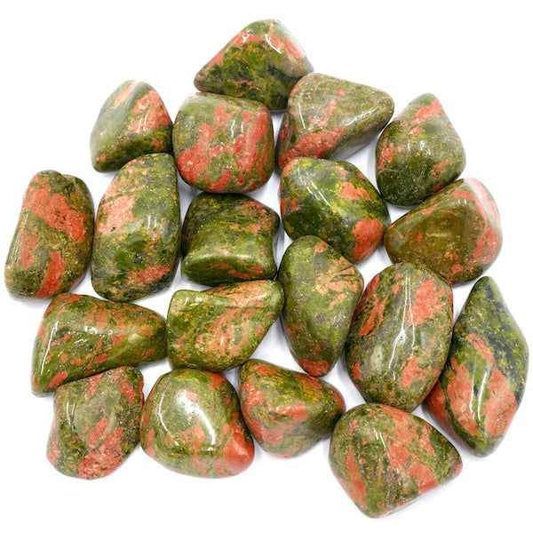 Unakite Jasper - Recovery From Injury | Release of negative emotions | Emotional/ Physical Heart Health